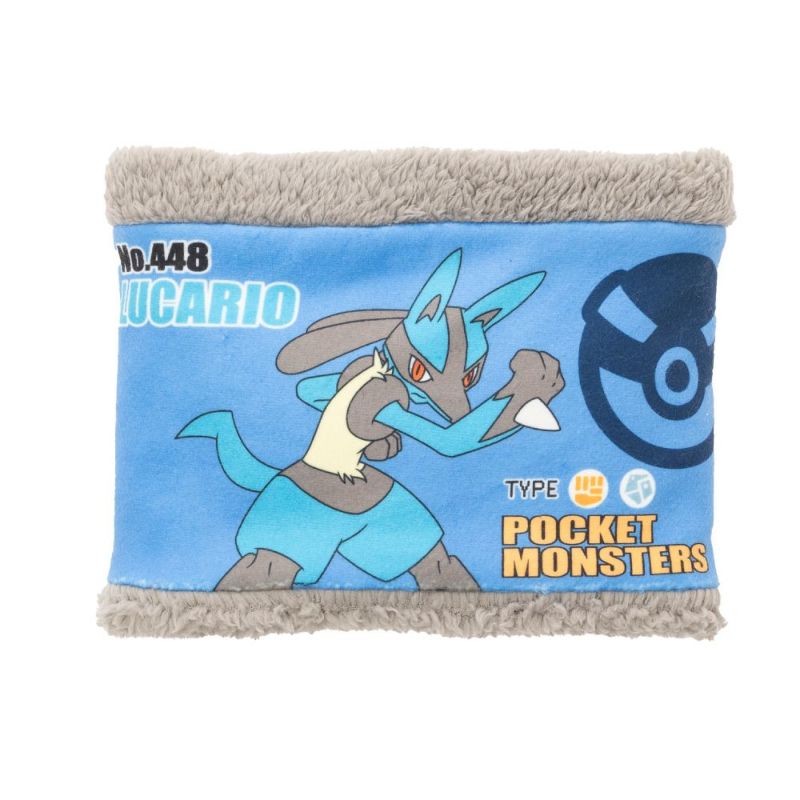 ポケモン ネックウォーマー キッズ 防寒 子供用 ルカリオ リザードン ポケットモンスター プレゼント | Pokemon | 01