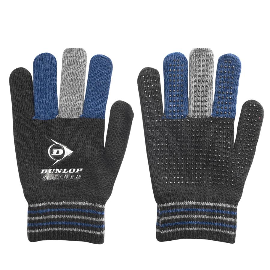 DUNLOP（ダンロップ） 手袋 キッズ 子供 のびのび ニット すべり止め