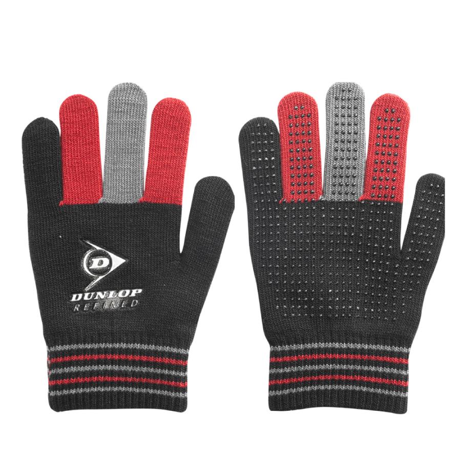 DUNLOP（ダンロップ） 手袋 キッズ 子供 のびのび ニット すべり止め
