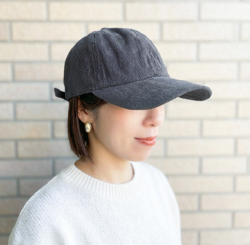爆買 帽子 レディース コーデュロイキャップ 大きいサイズ 深い ニューハッタン ベースボールキャップ | ブランド登録なし | 01
