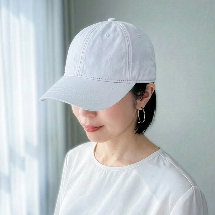 爆買 帽子 レディース ベースボール キャップ コットン100% 大きいサイズ 深め おしゃれ メンズ 春夏用 無地 | ブランド登録なし | 04