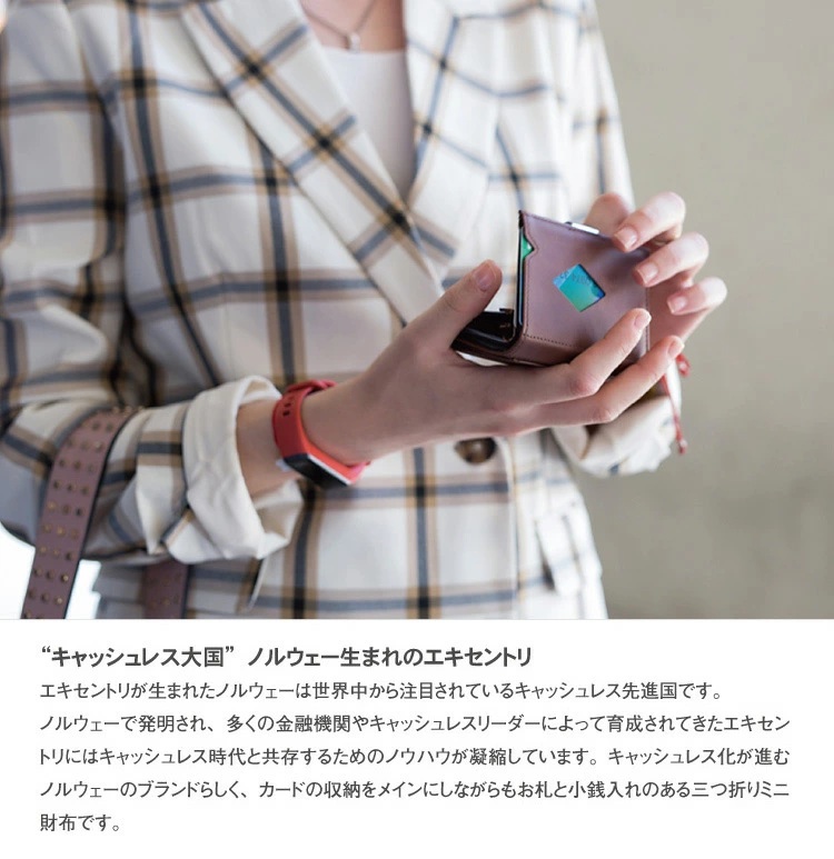 (正規品) EXENTRI マルチウォレット 三つ折り 財布 スキミング防止 カードケース 薄型 エキセントリ | ブランド登録なし | 05