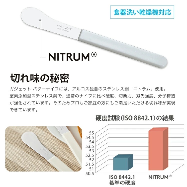 (正規品) ARCOS アルコス Gadget バターナイフ 2本セット 食洗機対応  敬老の日 | ブランド登録なし | 02
