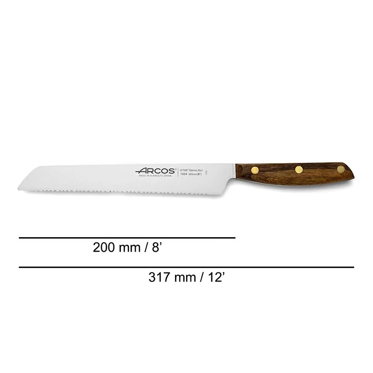 (正規品) ARCOS アルコス ノルディカ ブレッドナイフ 200mm 食洗機対応 パン 包丁  敬老の日 | ブランド登録なし | 05