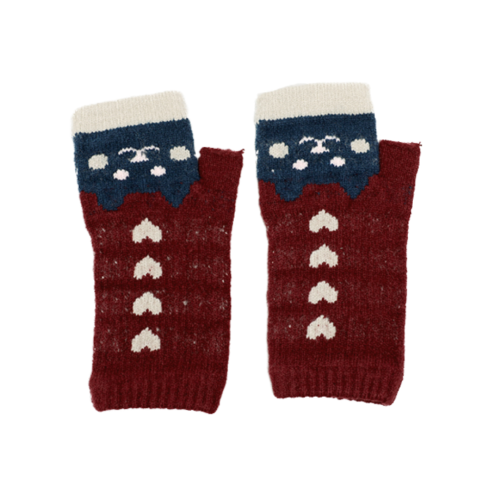 アームウォーマー手袋 指なし アームカバー おしゃれ 防寒 レディース 暖かい 冬 | ブランド登録なし | 06