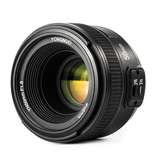 YONGNUO YN50mm F1.8N 単焦点レンズ ニコン Fマウント フルサイズ対応