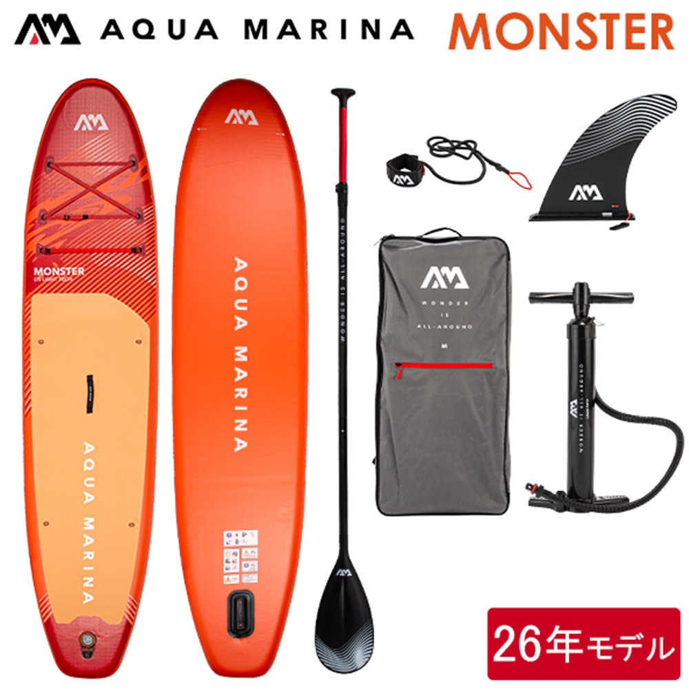 AQUA MARINA) 【未使用】FUSION SUPインフレータブル AQUA MARINA（アクアマリーナ） 【並行輸入品】 Monster モンスター
