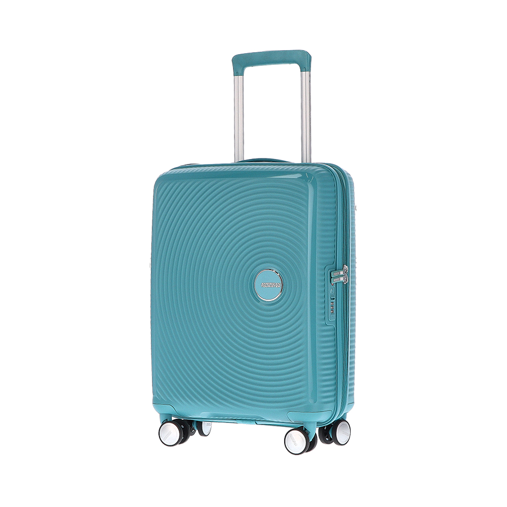 美品アメリカンツーリスタースーツケースサウンドボックススピナー55 1回のみ使用 AMERICAN TOURISTER サムソナイト アメリカンツーリスター