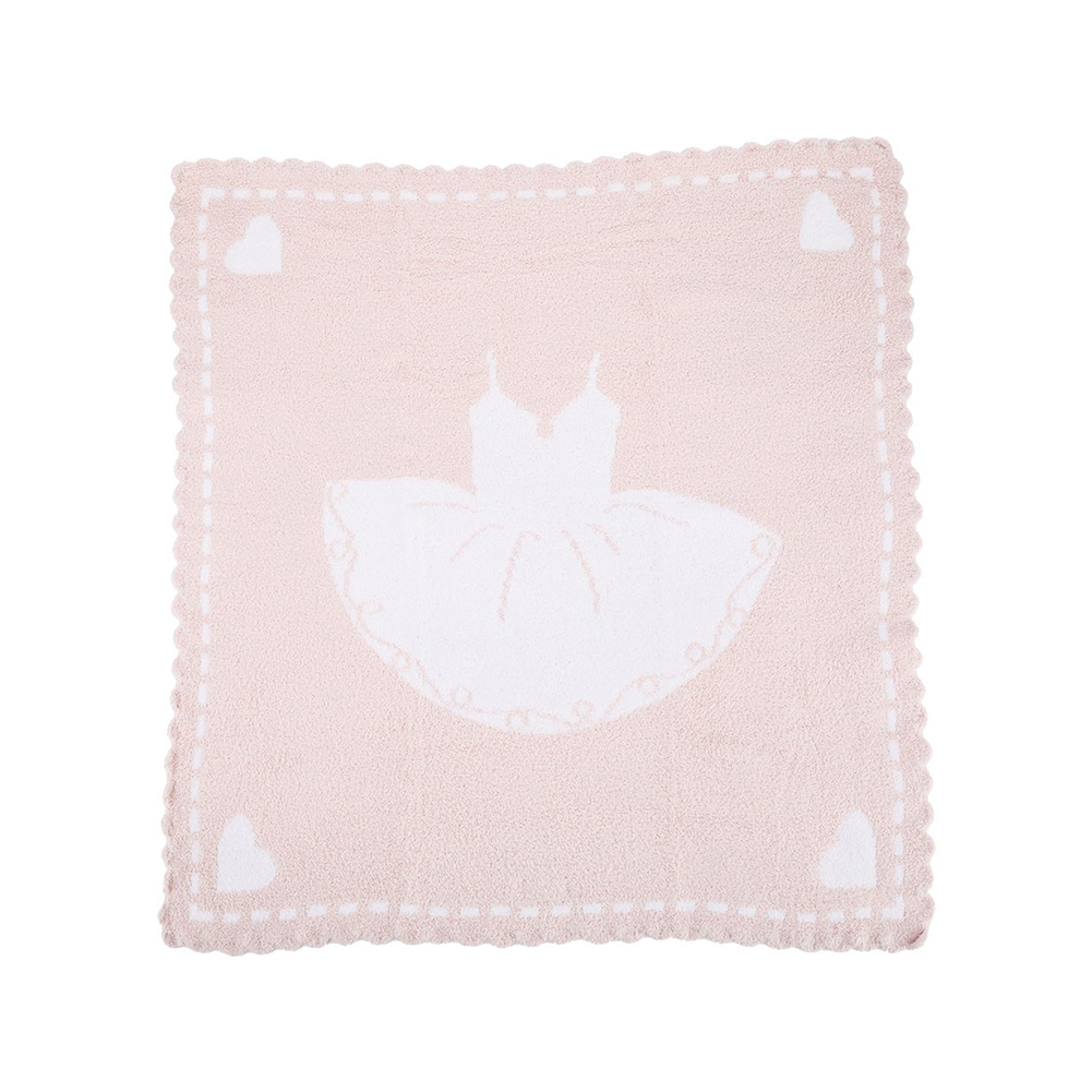 GW中もあすつく配送 ベアフットドリームス ブランケット 551 Cozychic Scalloped Receiving Blanket