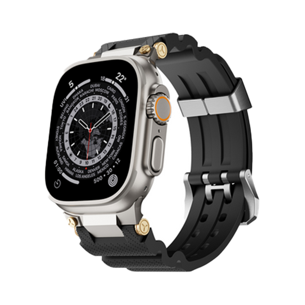アップルウォッチ Apple Watch メタルギアシリコンバンド BELTIES ベルティーズ バンド ベルトの画像