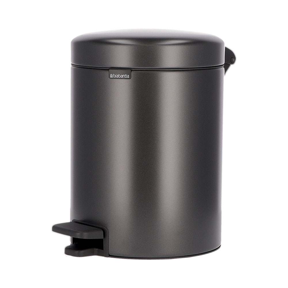 【並行輸入品】 ブラバンシア Brabantia ごみ箱 5L ペダルビン ソフトクロージング ペダル式 ニューアイコン newIcon インテリア ダストボックス | brabantia | 08
