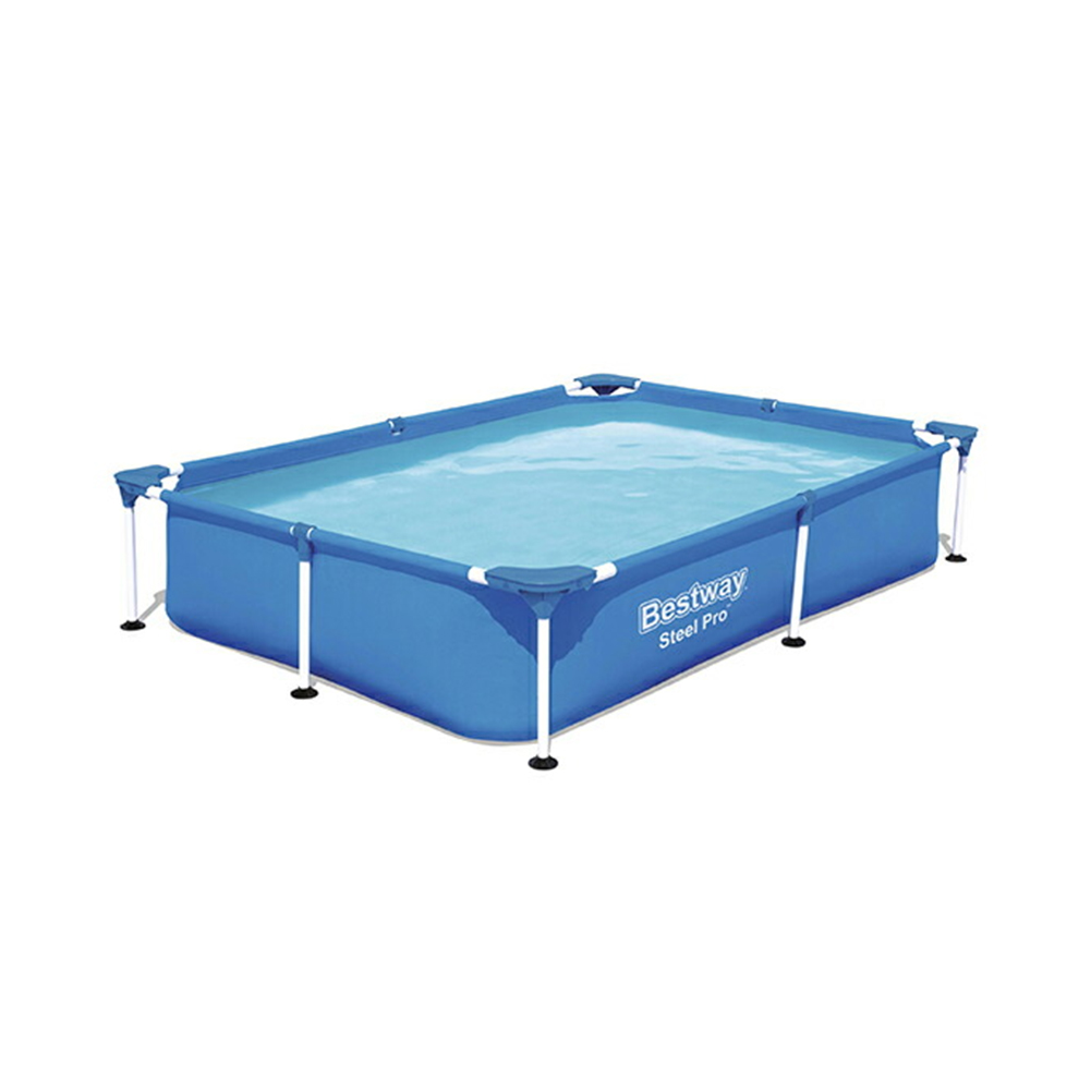 ベストウェイ Bestway プール フレームプール  2.2×1.5m  専用カバー付き ビニールプール フレーム式の画像