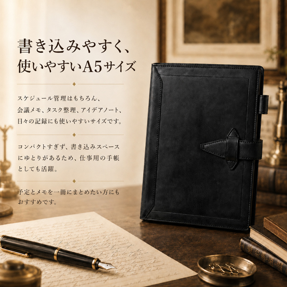 Davinci（ダ・ヴィンチ）ロロマクラシック システム手帳 バイブルサイズ ダ・ヴィンチ Davinci ロロマクラシック システム手帳本体 A5サイズ