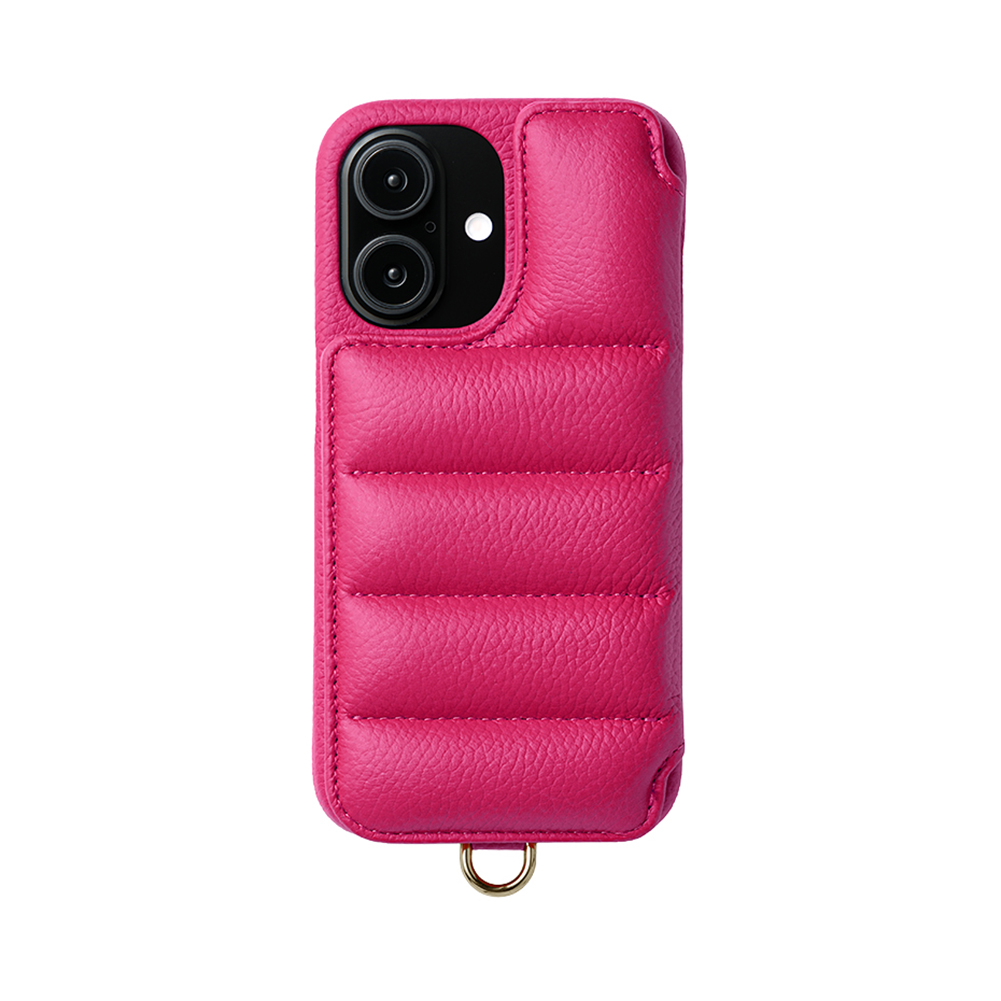 【新品未使用】デミュウDEMIU iPhoneSEケース サフィアーノレッド 新品未使用】デミュウDEMIU iPhoneSEケース サフィアーノレッド