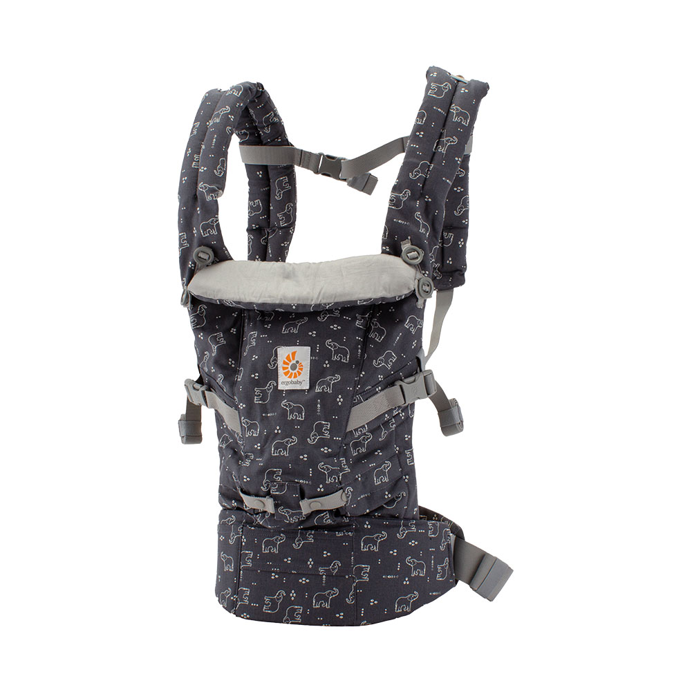 ★美品★エルゴベビー アダプト ベビーキャリア グレー エルゴ ベビー アダプト ソフトフレックス SG パールグレー