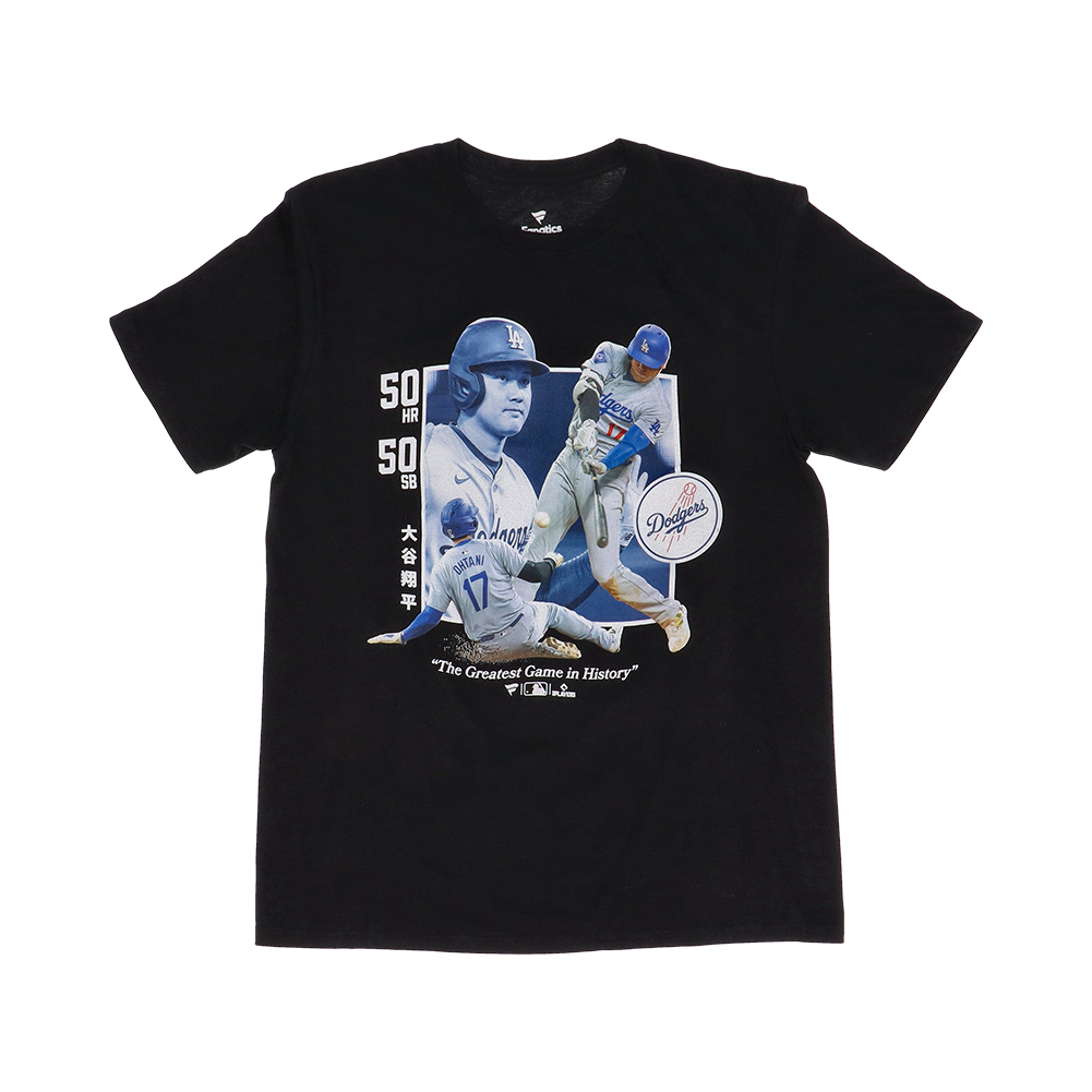 Fanatics MLB ドジャース 大谷 翔平 50-50 達成記念 Tシャツ LA