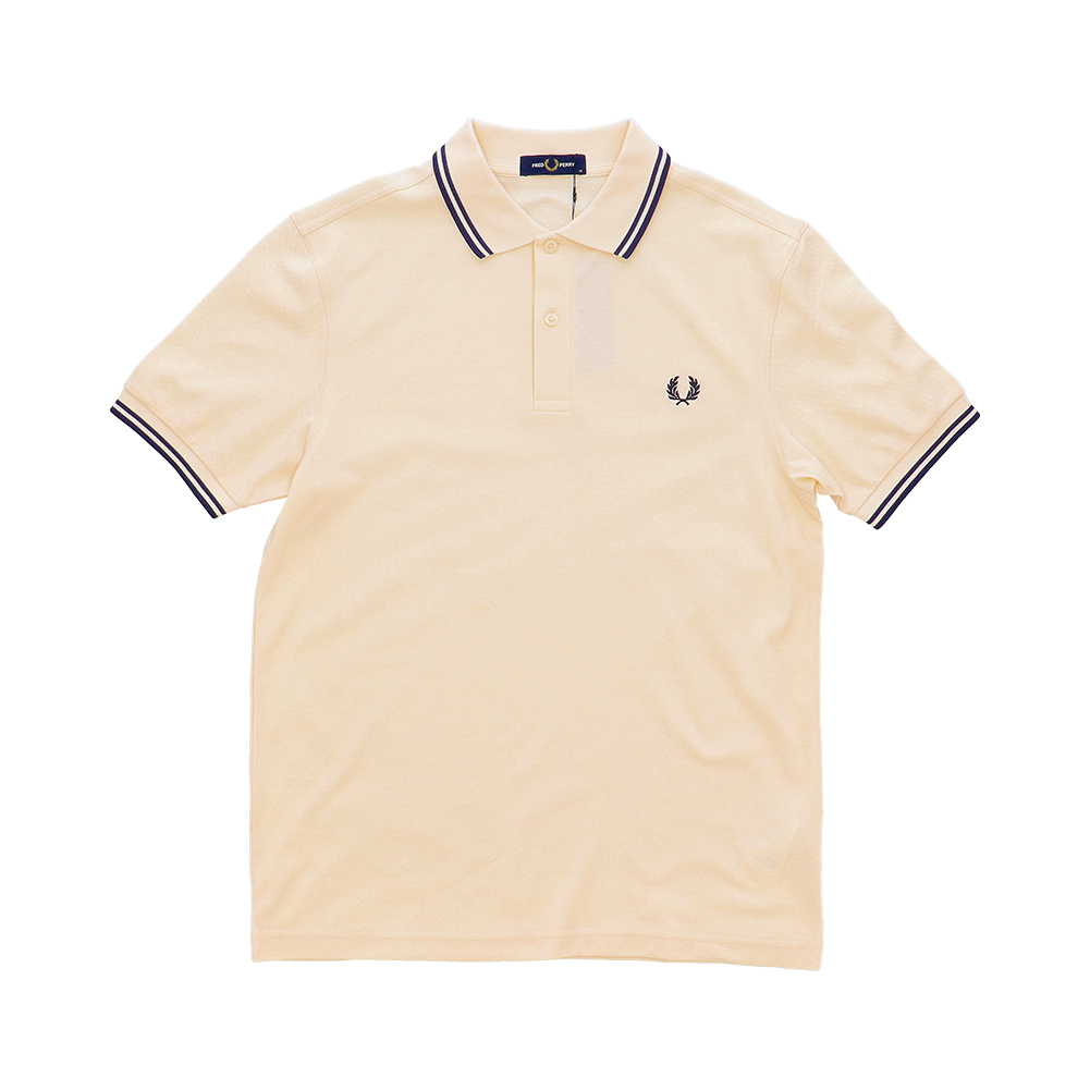 FRED PERRY メンズポロシャツ（色：ベージュ系）｜トップス
