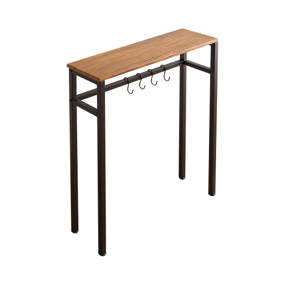 YESWOOD コンソールテーブル 無垢材 ウォールナット 幅120/奥行き35cm