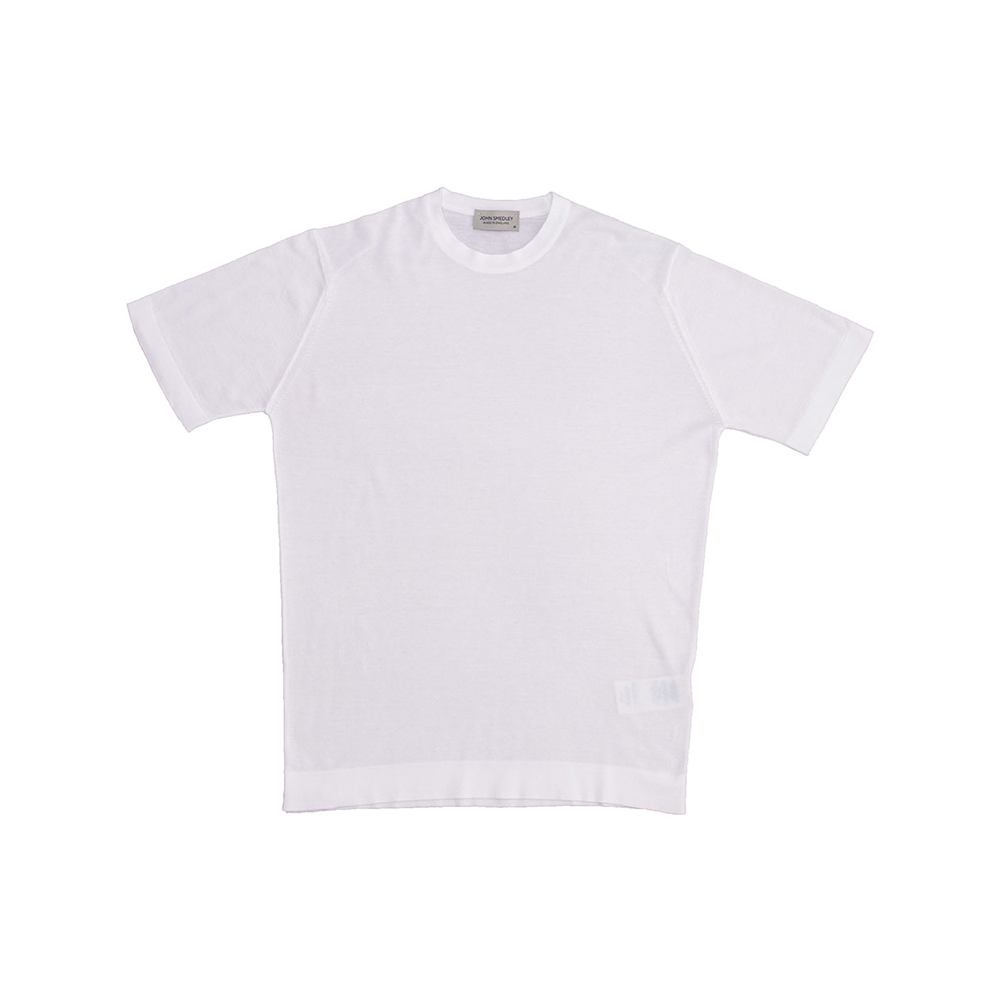 ジョンスメドレー John Smedley Tシャツ 半袖 ロルカ LORCA MEN Crew Neck メンズ 無地 上品 シンプル｜glv｜03