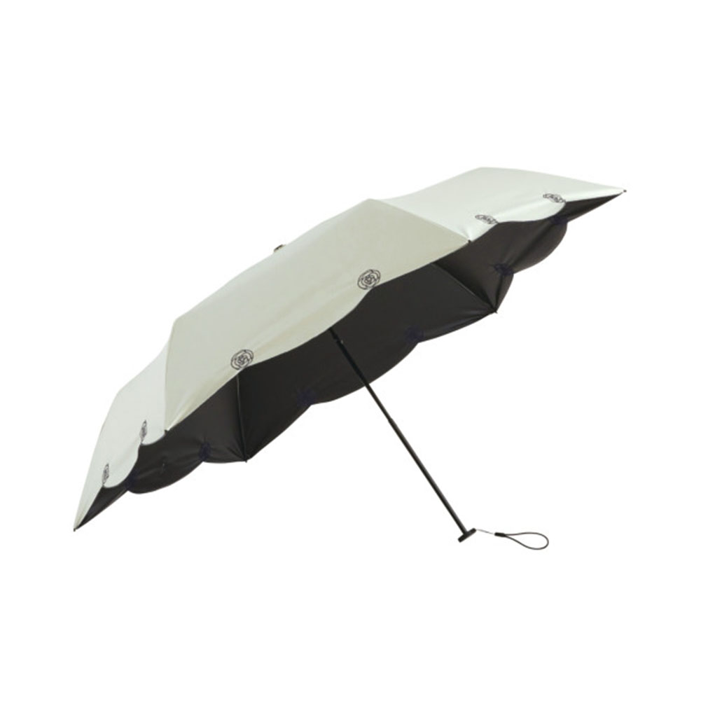 マブ mabu 折りたたみ傘 和傘 一級遮光 UVミニ シシュウ 傘 雨 UVカット99.9% 折り...