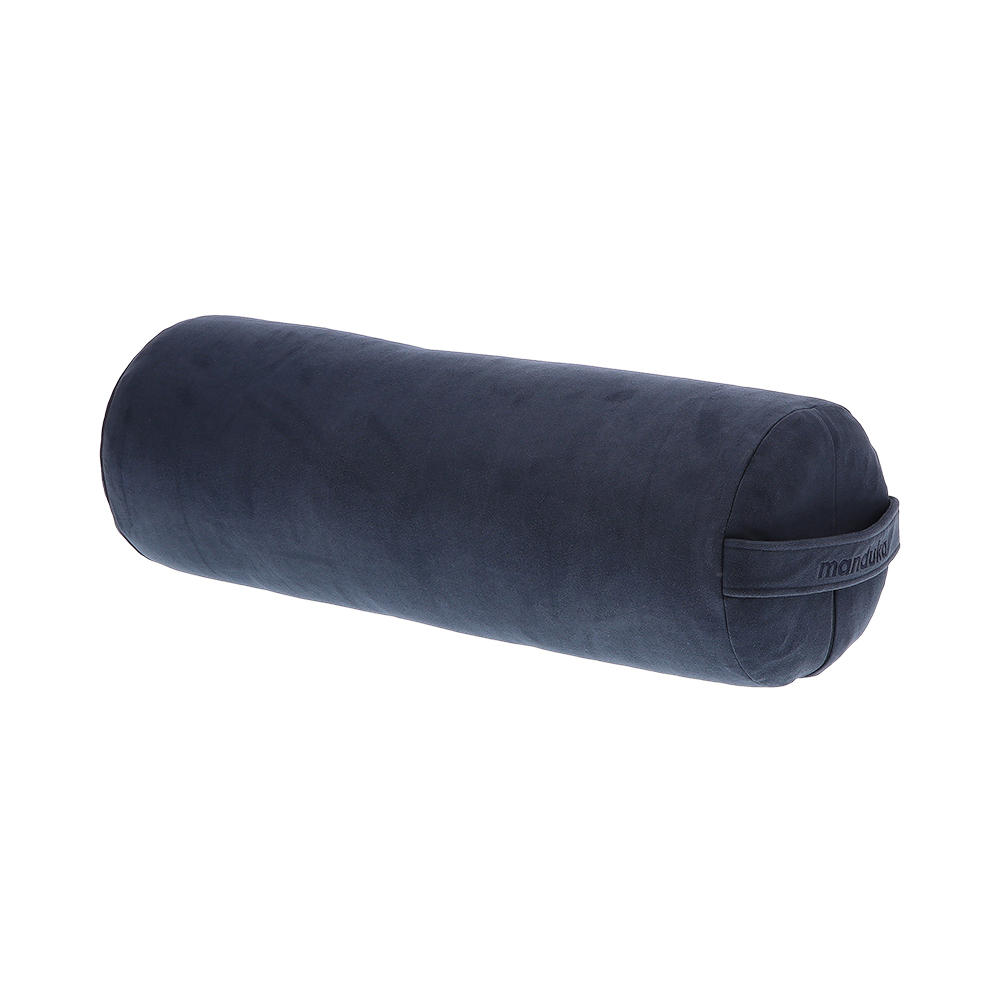 Manduka ヨガボルスター ネイビー manduka（マンドゥカ） 【並行輸入品】 ヨガクッション ラウンド