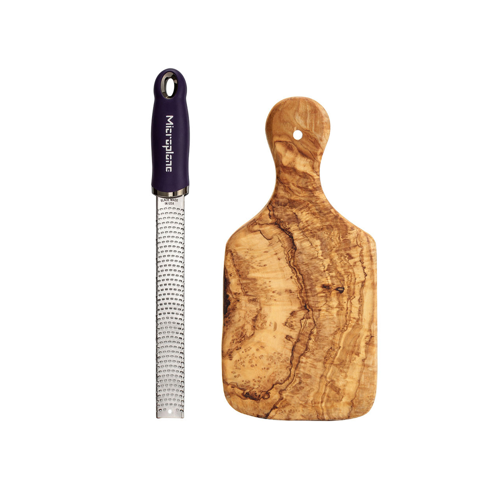 月初限定ポイントUP 【並行輸入品】 おろし金 マイクロプレイン プレミアムシリーズ ゼスター チーズグレーター + アルテレニョ まな板 | microplane | 09