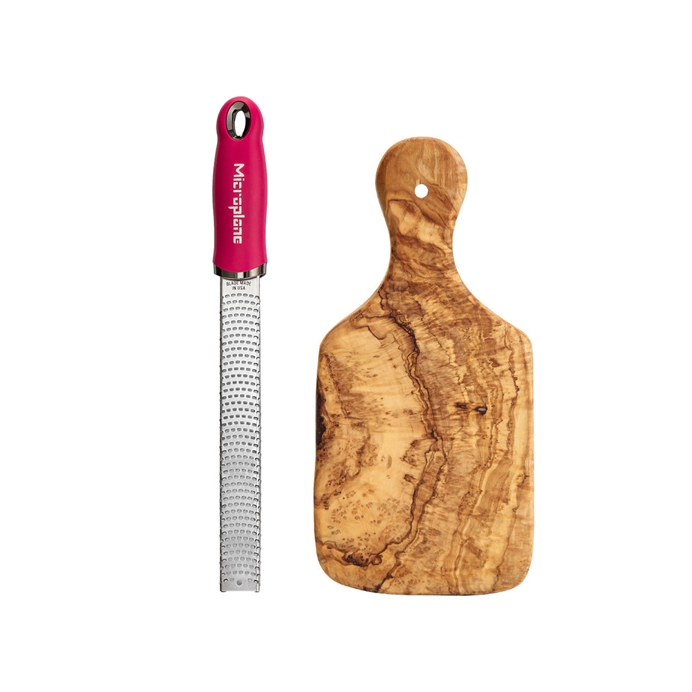 月初限定ポイントUP 【並行輸入品】 おろし金 マイクロプレイン プレミアムシリーズ ゼスター チーズグレーター + アルテレニョ まな板 | microplane | 12