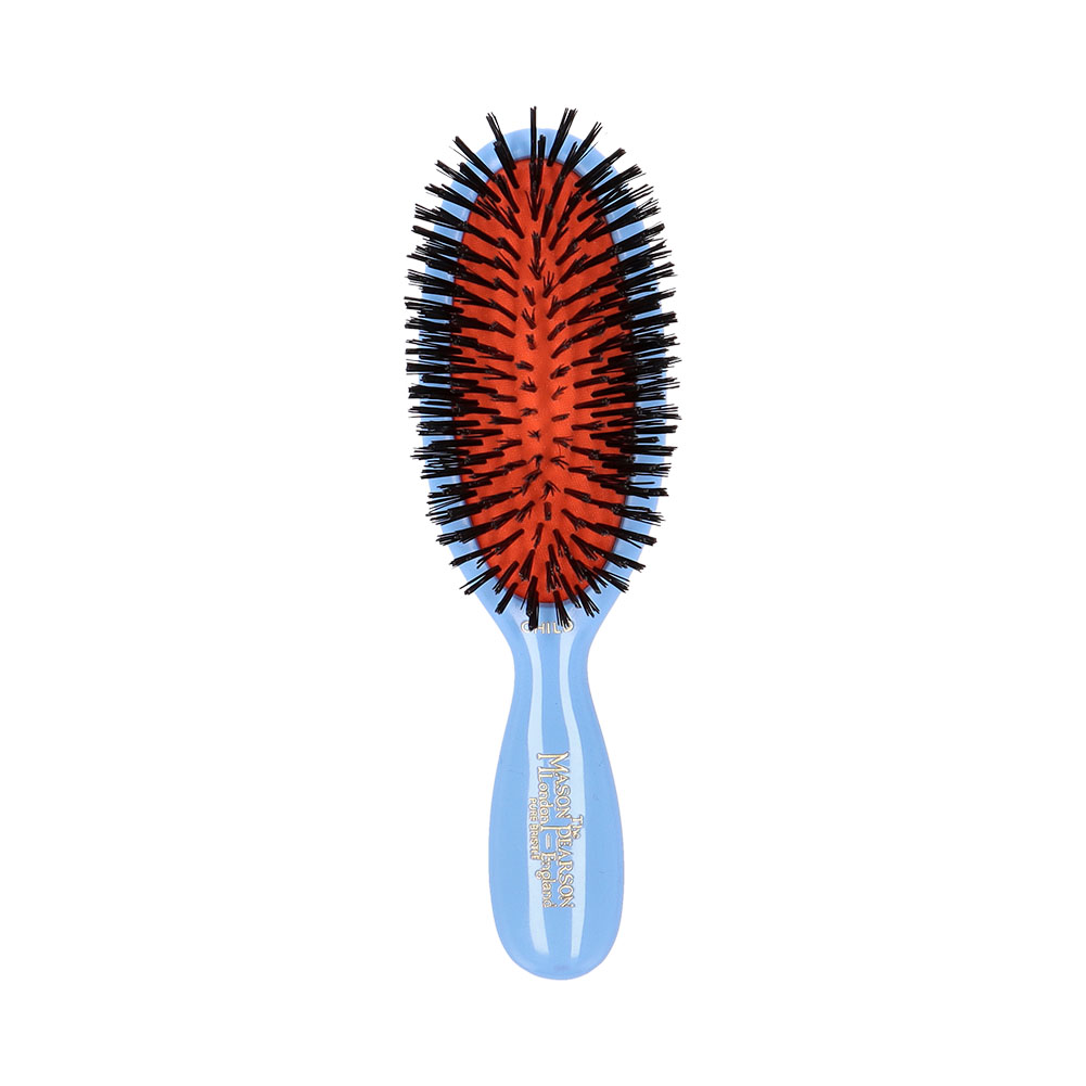 【並行輸入品】 メイソンピアソン チャイルドブリッスル ダークルビー 猪毛ブラシ CB4 Mason Pearson Plastic Backed Hairbrushes Chil | MASON PEARSON | 02