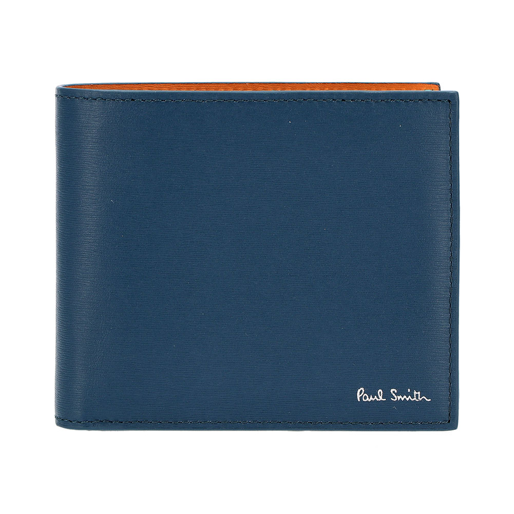 ポールスミス PAUL SMITH 二つ折り財布 財布 メンズ KSTRGS 4832 ファッション レザー 本革 シンプル