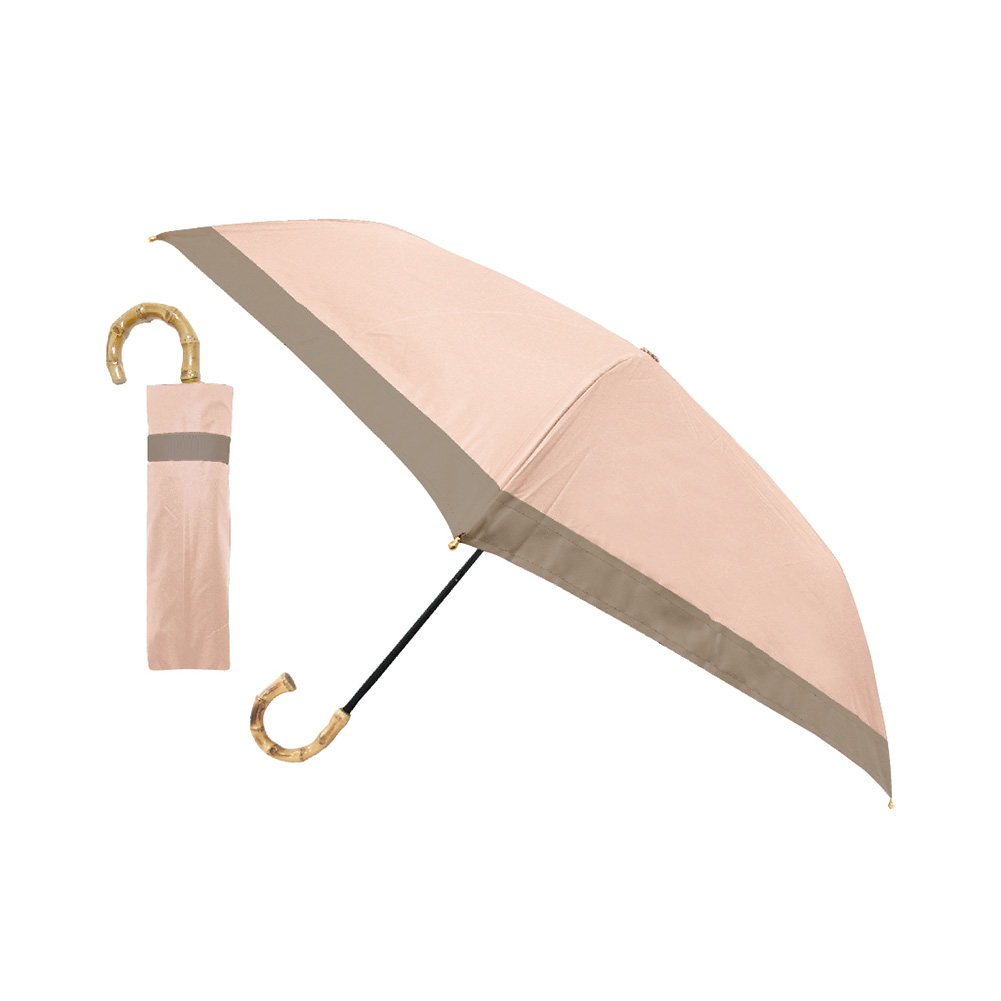 ピンクトリック pink trick まるい3段折りたたみ傘 日傘 遮光率100% 1級遮光 遮熱 かわいい フリル｜glv｜15