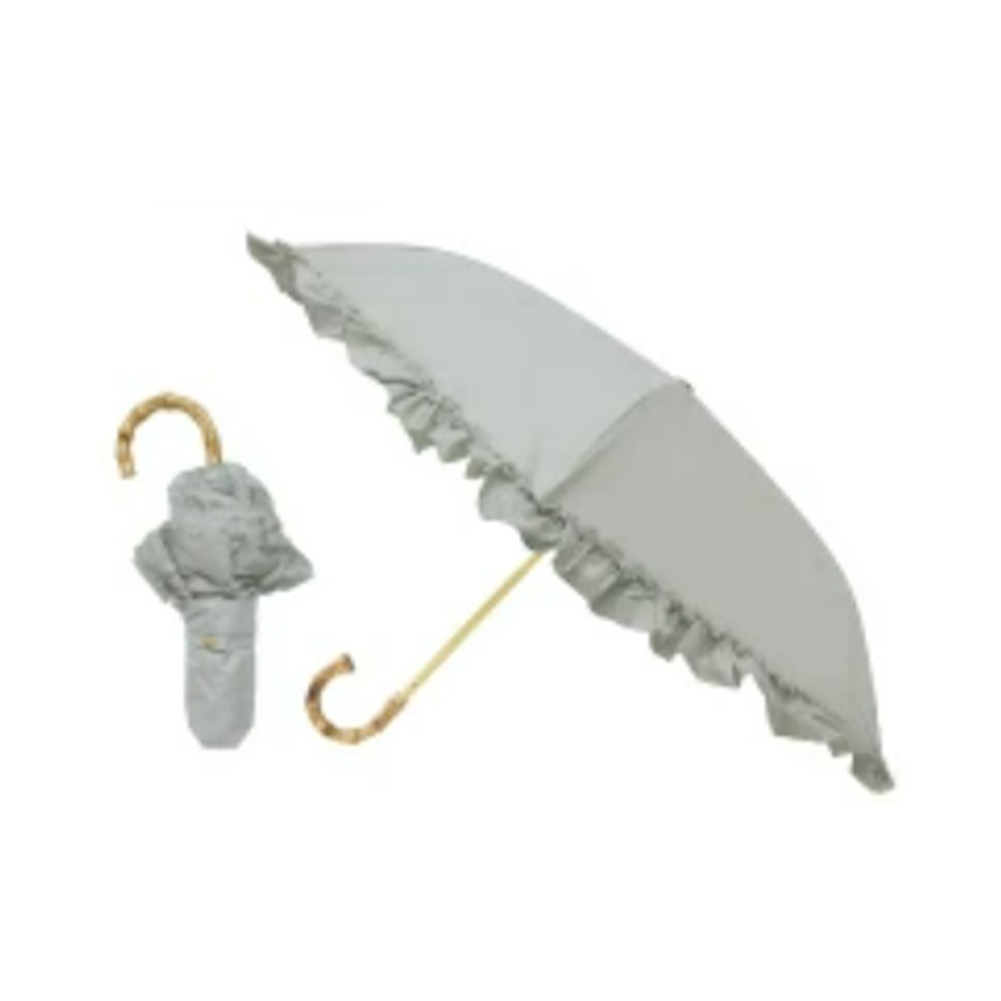 pink trick（ピンクトリック） まるい3段折りたたみ傘 日傘 遮光率100