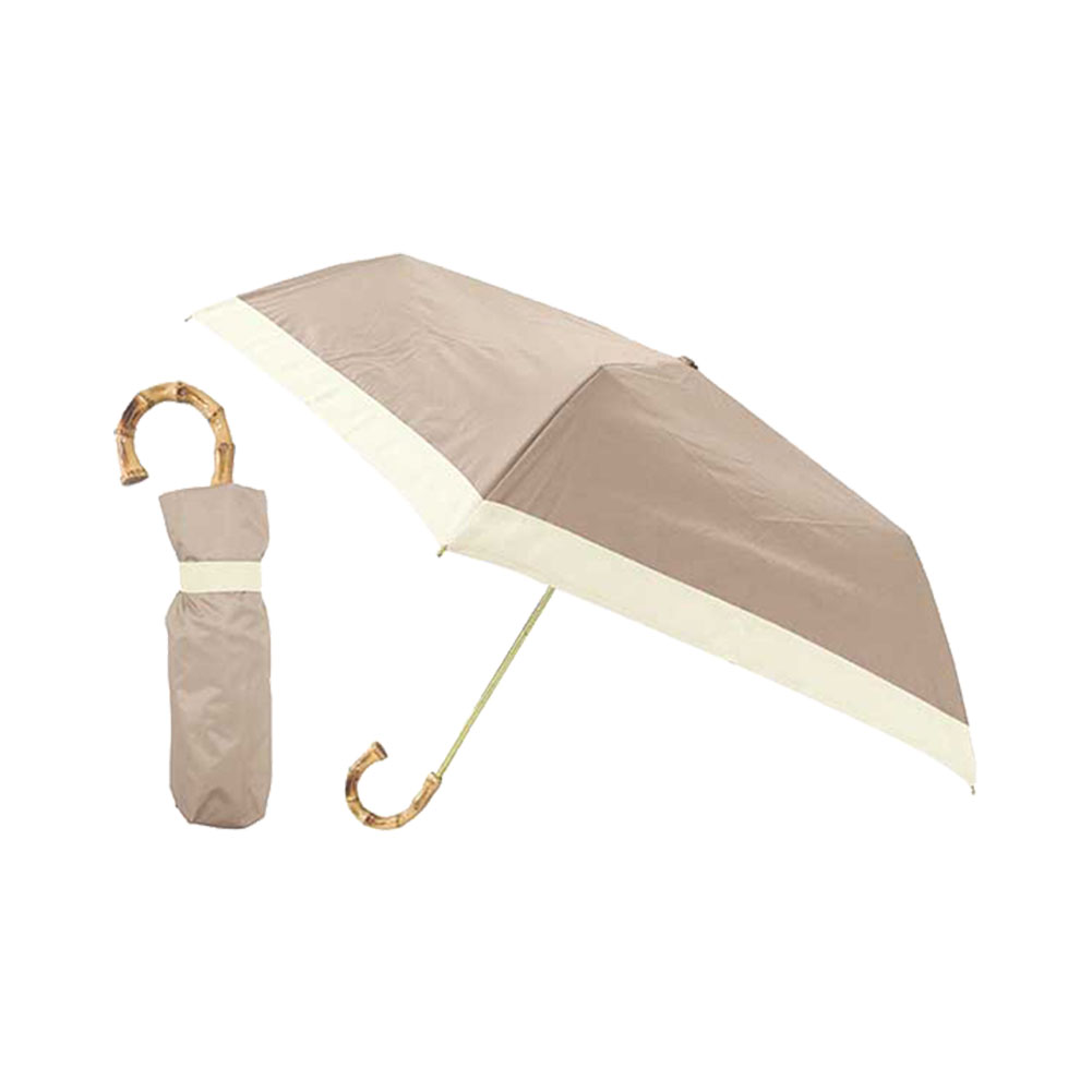日傘 雨傘 完全遮光 まるい3段 折りたたみ 傘 グログラン 晴雨兼用 軽量 ピンクトリック pinktrick｜glv｜03