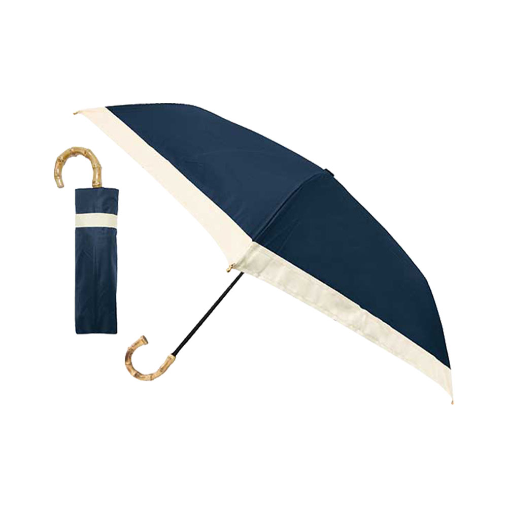 日傘 雨傘 完全遮光 まるい3段 折りたたみ 傘 グログラン 晴雨兼用 軽量 ピンクトリック pinktrick｜glv｜05