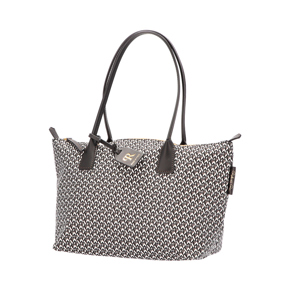 ロベルタピエリ Roberta Pieri トートバッグ ROBERTINA ST TATAMI small tote タタミ A4 ナイロン レザー レディース メンズ 軽量 ショルダーバッグ｜glv｜02