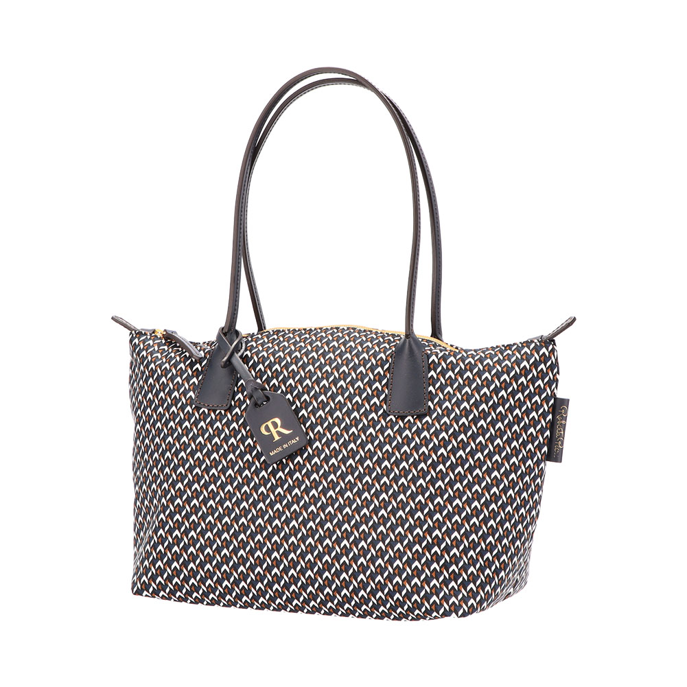 ロベルタピエリ Roberta Pieri トートバッグ ROBERTINA ST TATAMI small tote タタミ A4 ナイロン レザー レディース メンズ 軽量 ショルダーバッグ｜glv｜03