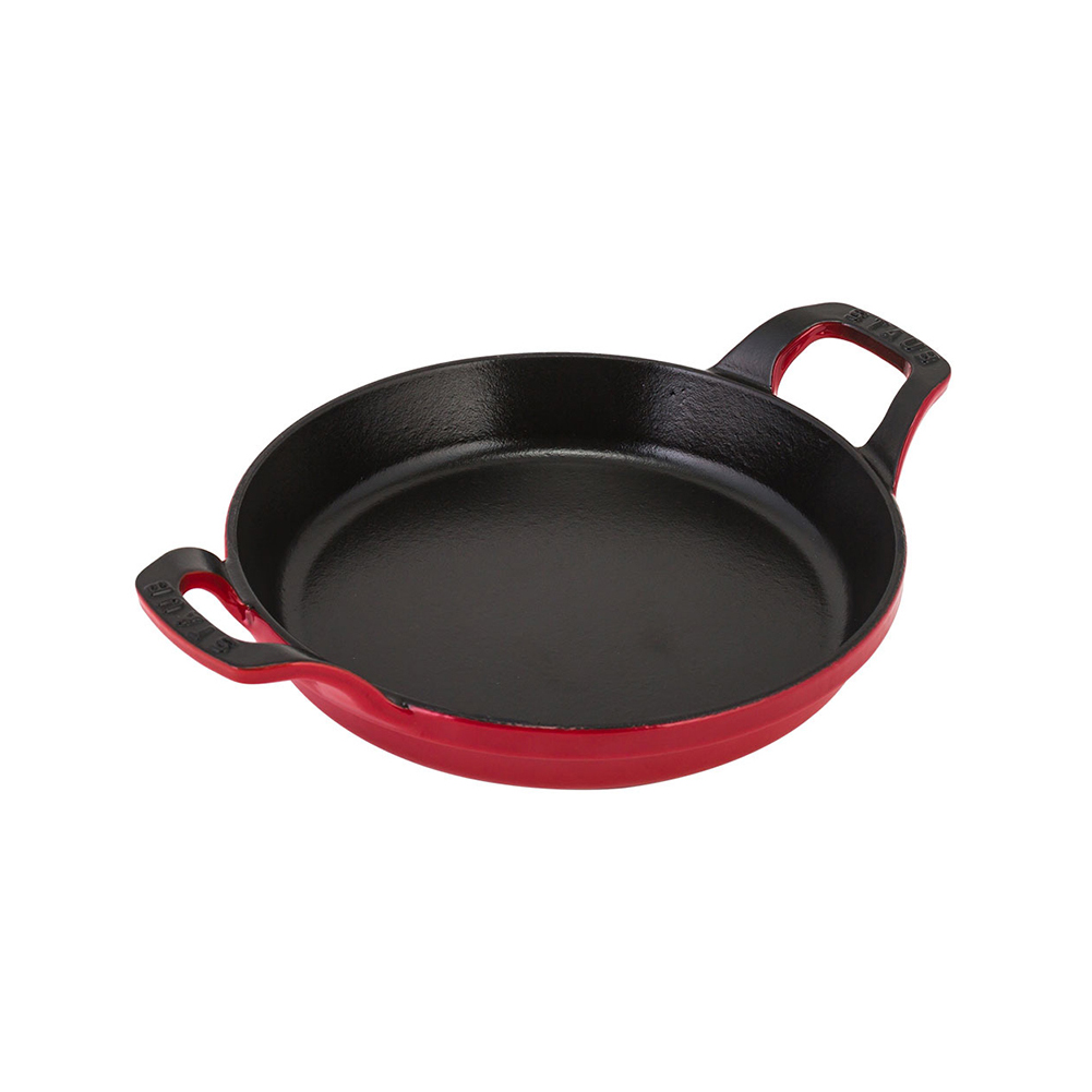 年度末セールでポイントUP ストウブ 鍋 Staub ラウンド スタッカブルディッシュ 20cm グラタン皿 IH対応 ホーロー おしゃれ