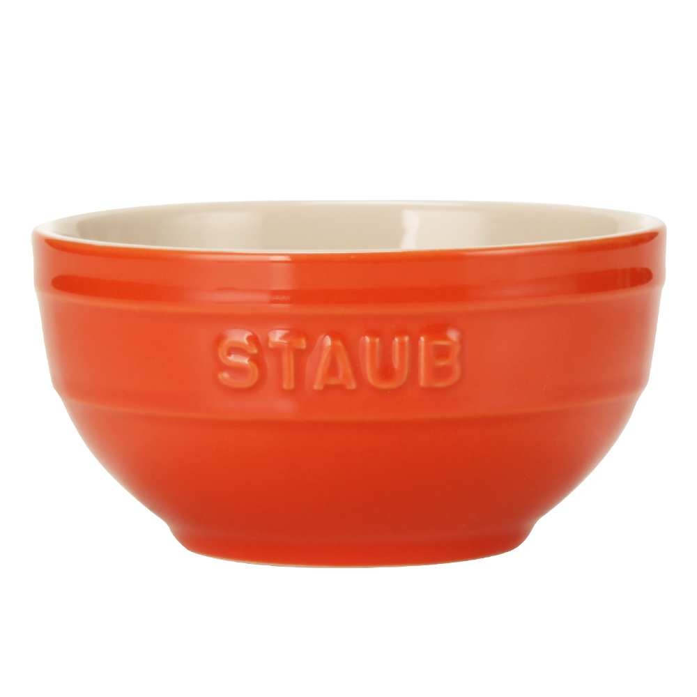 Staub　セラミック　オレンジ　4個 STAUB ココット オーバル 4個セット オレンジ 11cm ストウブ