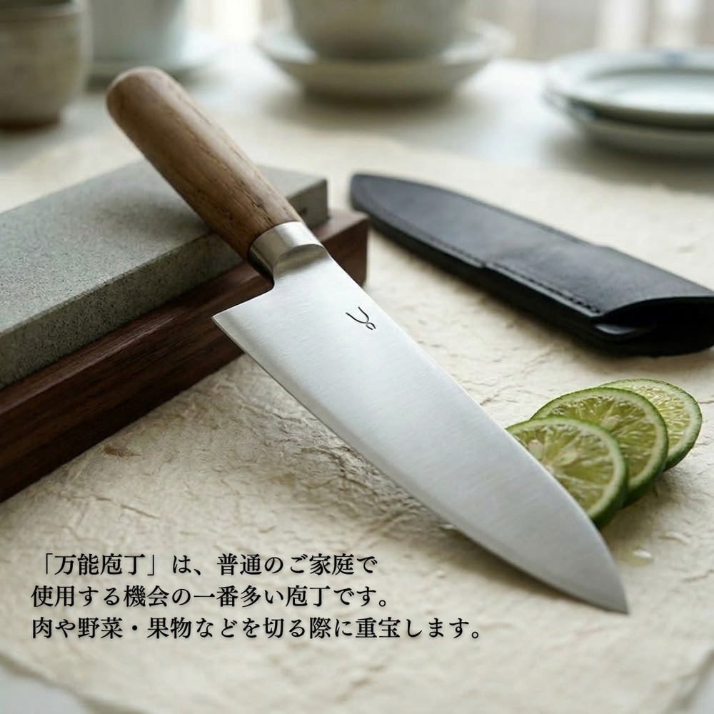 タダフサ 万能170mm三徳 三徳包丁 さんとく包丁 三徳ナイフ 万能