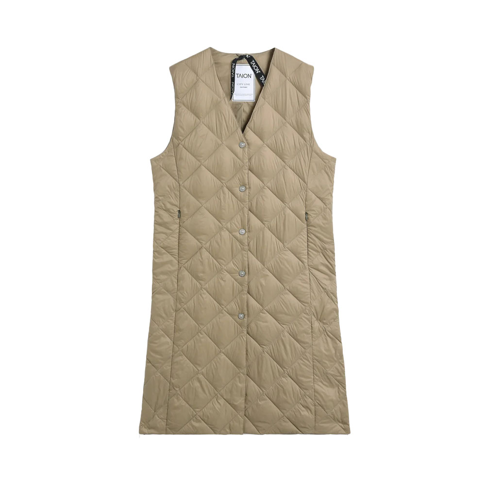 TAION（タイオン） シティ シングル ロングダウンジレ レディース V