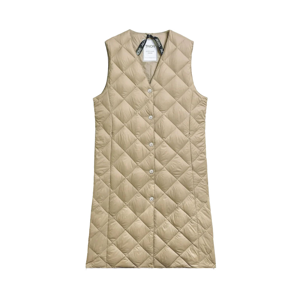 TAION（タイオン） シティ シングル ロングダウンジレ レディース V