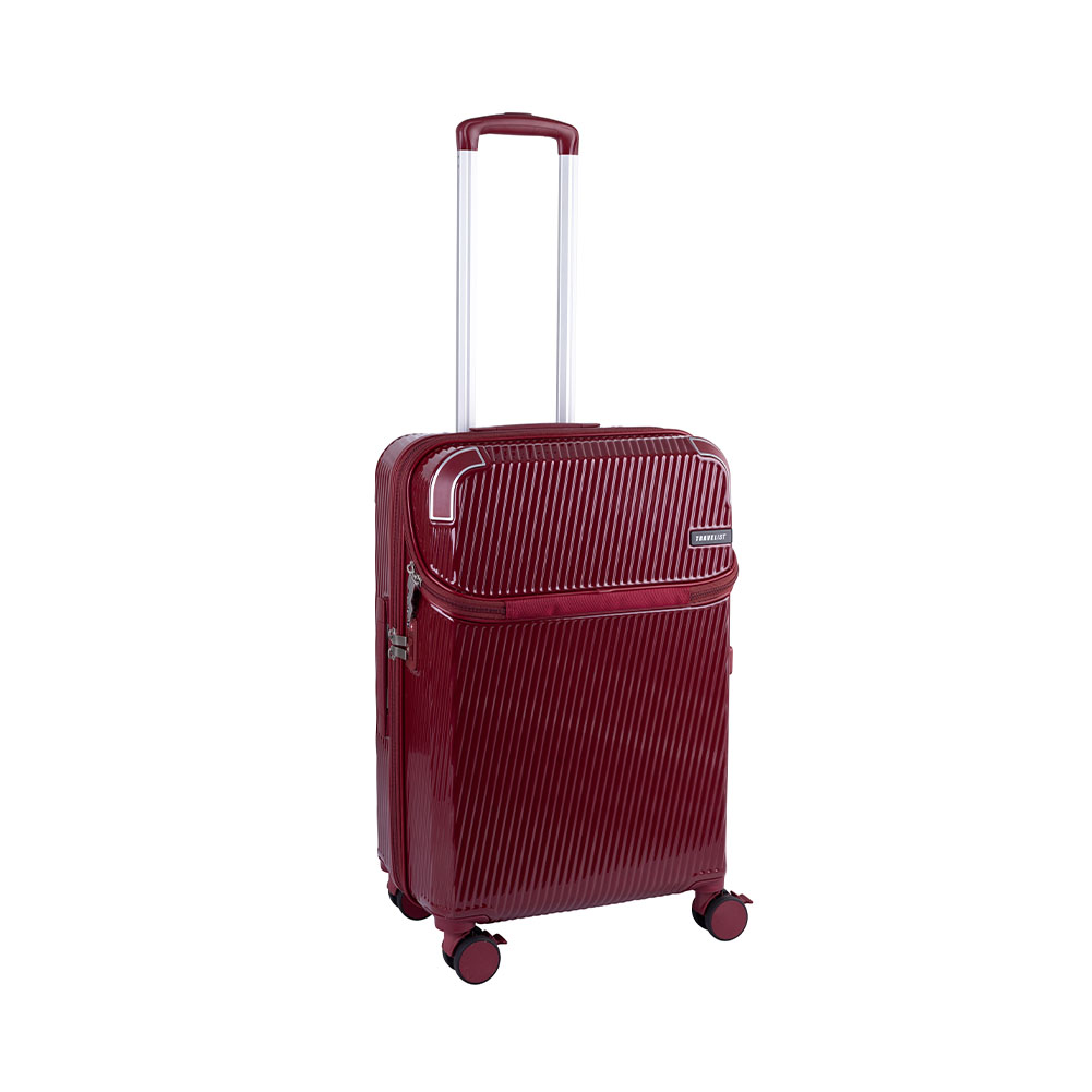 TRAVELIST スーツケース アクセル Mサイズ 51(61)L 機内持ち込み