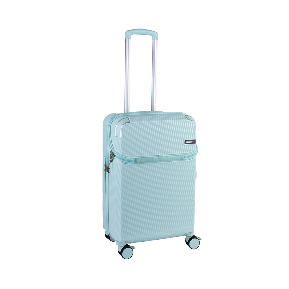 TRAVELIST スーツケース アクセル Mサイズ 51(61)L 機内持ち込み