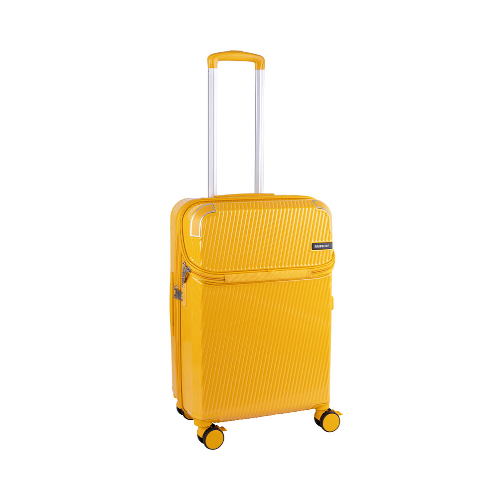 TRAVELIST スーツケース アクセル Mサイズ 51(61)L 機内持ち込み