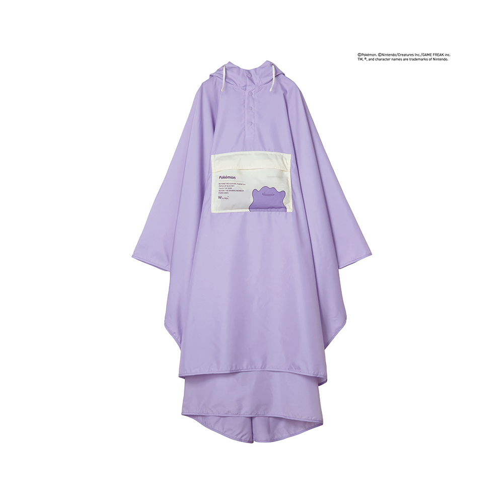 Wpc. ダブリュピーシー ポケモン バイカラーレインポンチョ 冒険の