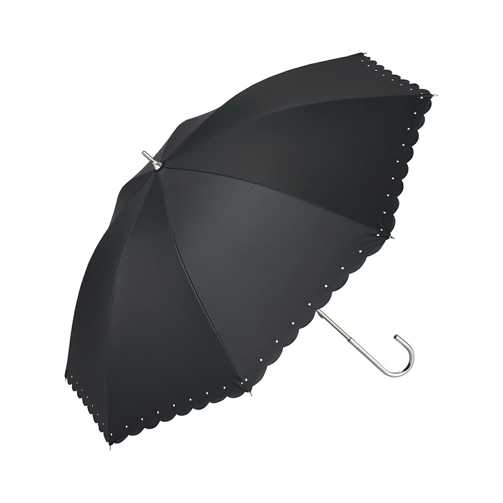 Wpc. ダブリュピーシー 日傘 長傘 傘 晴雨兼用 雨傘 遮光シルバーリボンハート 完全遮光 UPF50＋ 遮熱 | Wpc. | 03