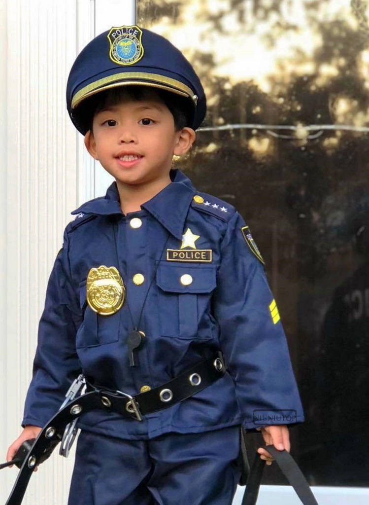 ハロウィン衣装 子供 警官 男の子 ポリス 仮装 コスチューム 警察 キッズ パイロット 子供服 Halloween コスプレ 警察官 制服  おまわりさん パーティー道具 :5JX48:GM5 - 通販 - Yahoo!ショッピング