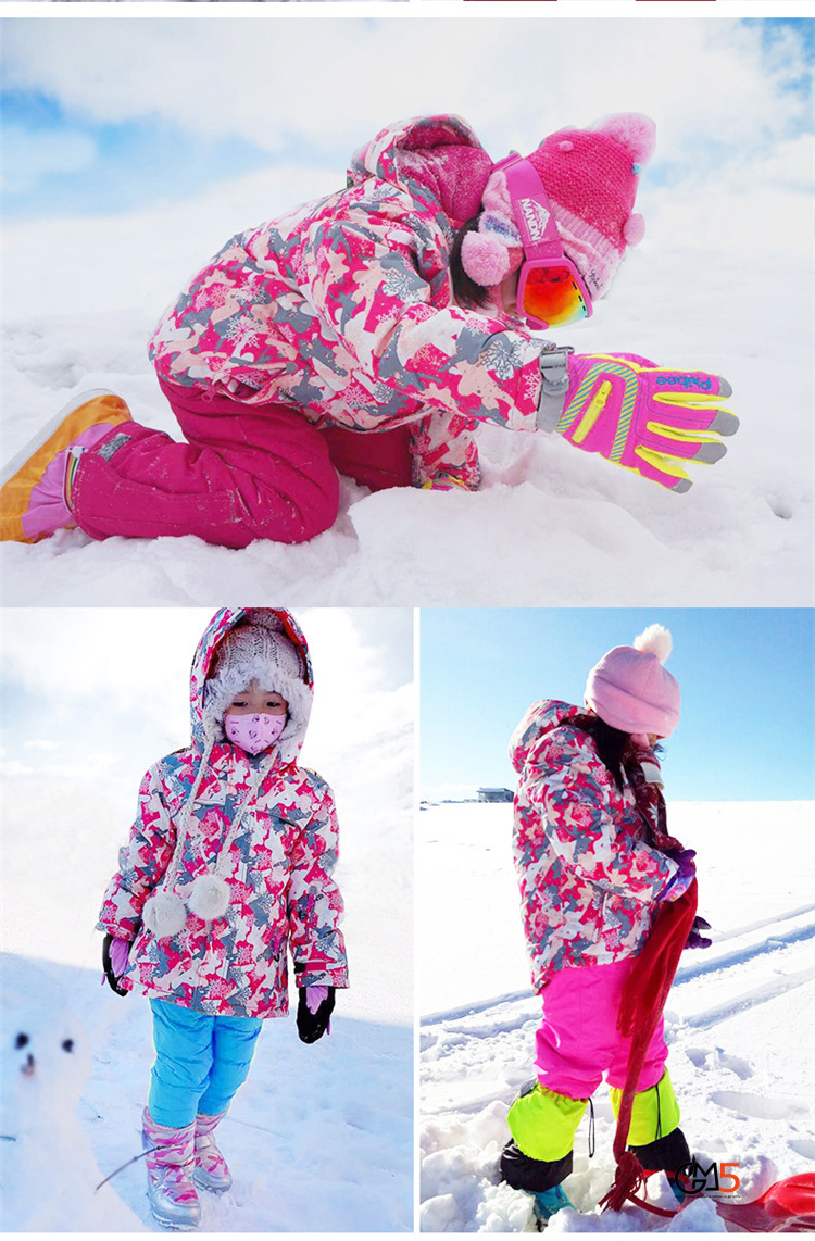 スノーボードウェア スノーウェア 子供服 ジュニア 雪遊び ウェア 防風 