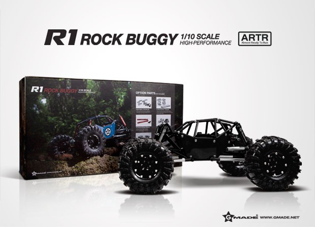 ラジコンカー クローラー オフロード Gmade Crawler ARTR R1 Rock Buggy Black ver GM51004  【製造終了品】 : gm51004 : ringke gmade japan - 通販 - Yahoo!ショッピング