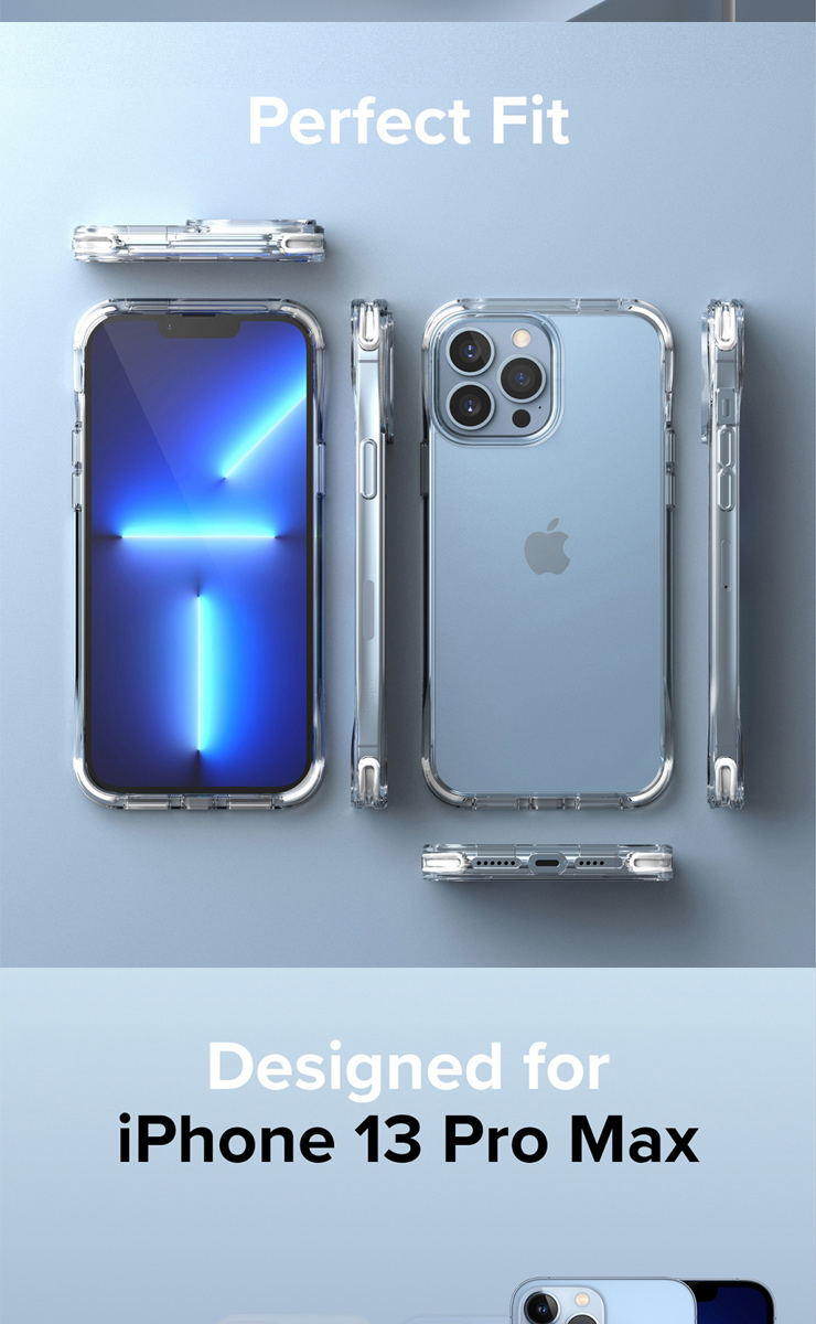 iPhone 13 Pro Ringke iPhone13 MAX ケース クリア 耐衝撃 ストラップ
