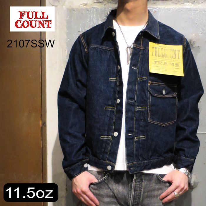 FULLCOUNT（フルカウント） [ 2107SSW ] Type 1 Denim Jacket (Super